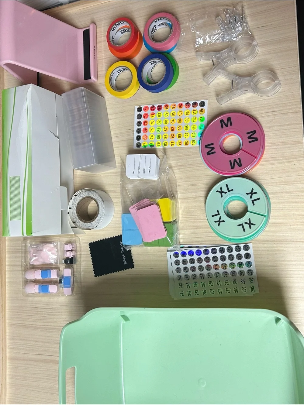 🛍️Reseller Boutique Supplies Bundle Tagging Size Dividers Wireless/Bluetooth 🎤